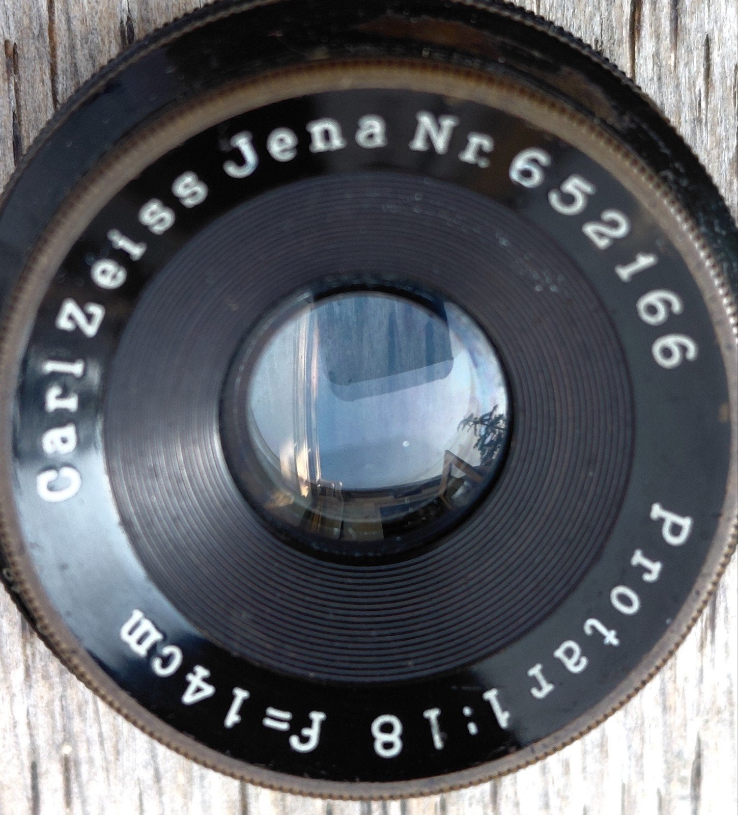 Zeiss Jena Protar 18/14 cm, Ophalen of Verzenden