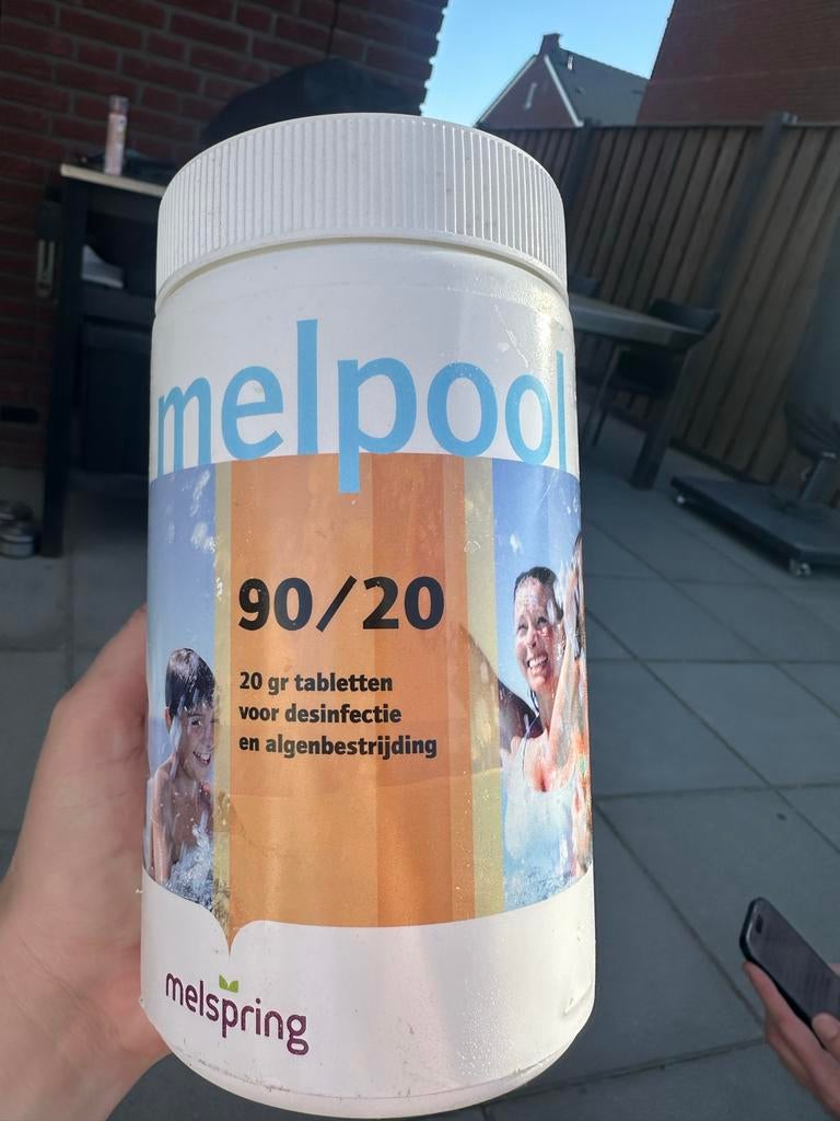 Melpool 90/20 chloortabletten voor zwembad desinfectie, Tuin en Terras, Zwembad-toebehoren, Ophalen of Verzenden, Nieuw, Reinigingsmiddel