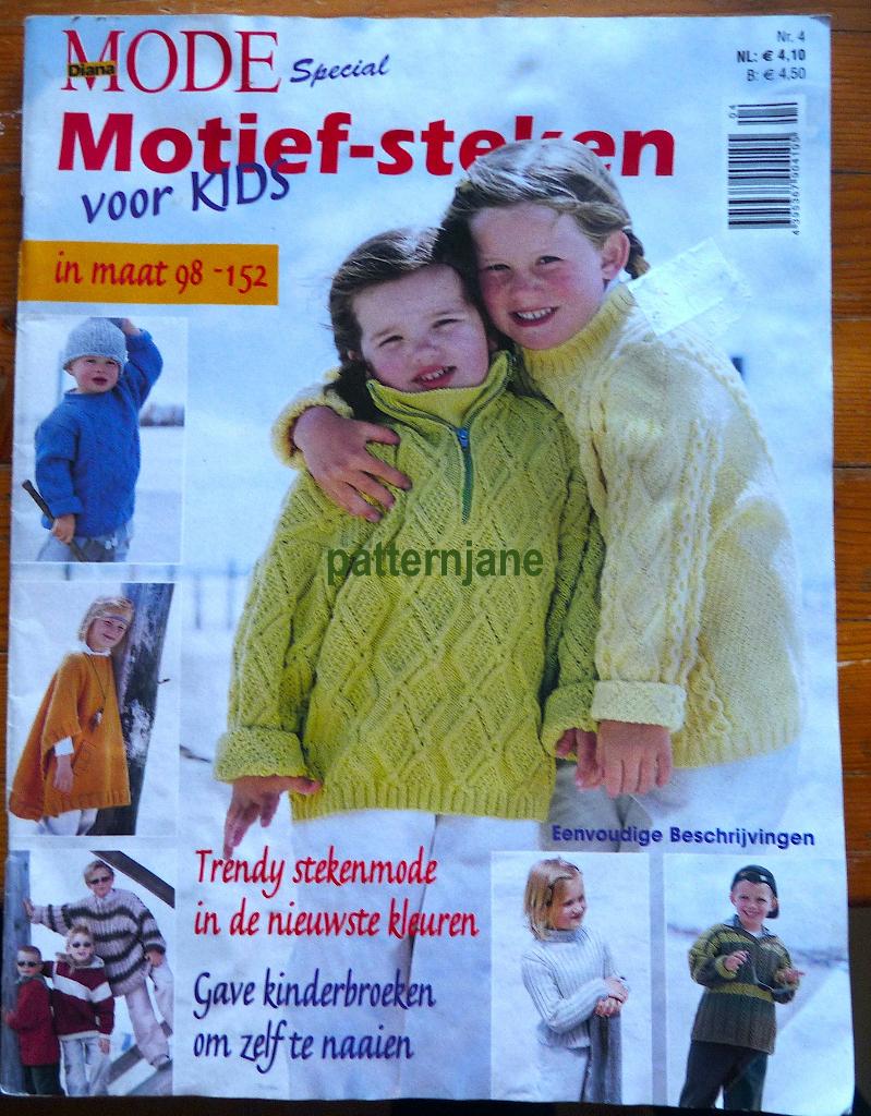 Diana naaien en breien / Boek- de mooiste modellen voor kiDS, Overige merken, Overige typen, Kind, Verzenden