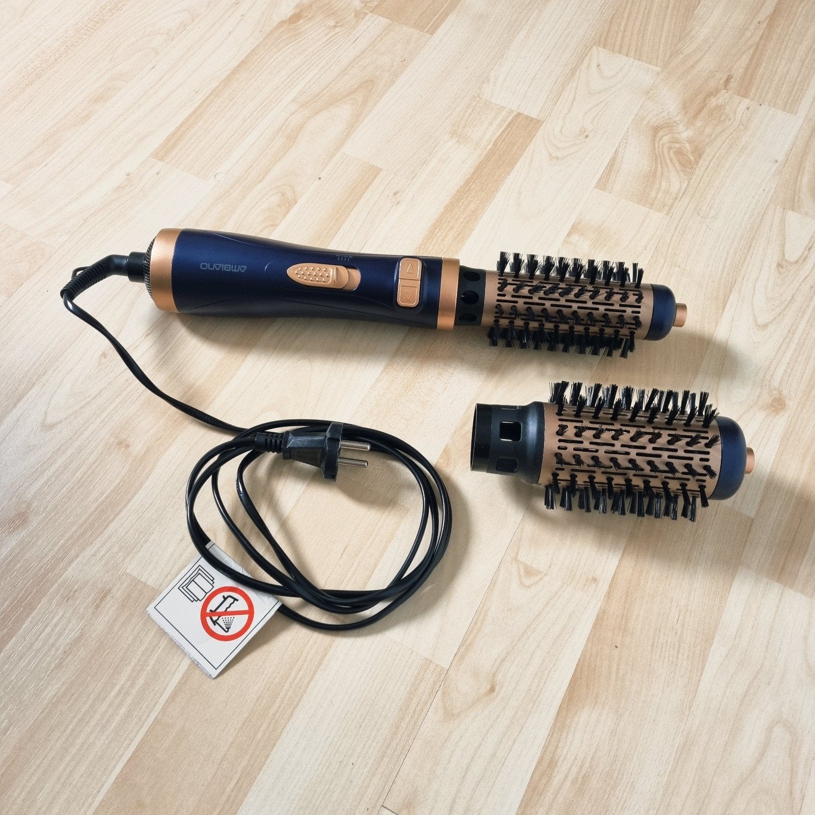 Roterende warmeluchtborstel fohn, Ophalen of Verzenden, Nieuw, Föhn of Haardroger