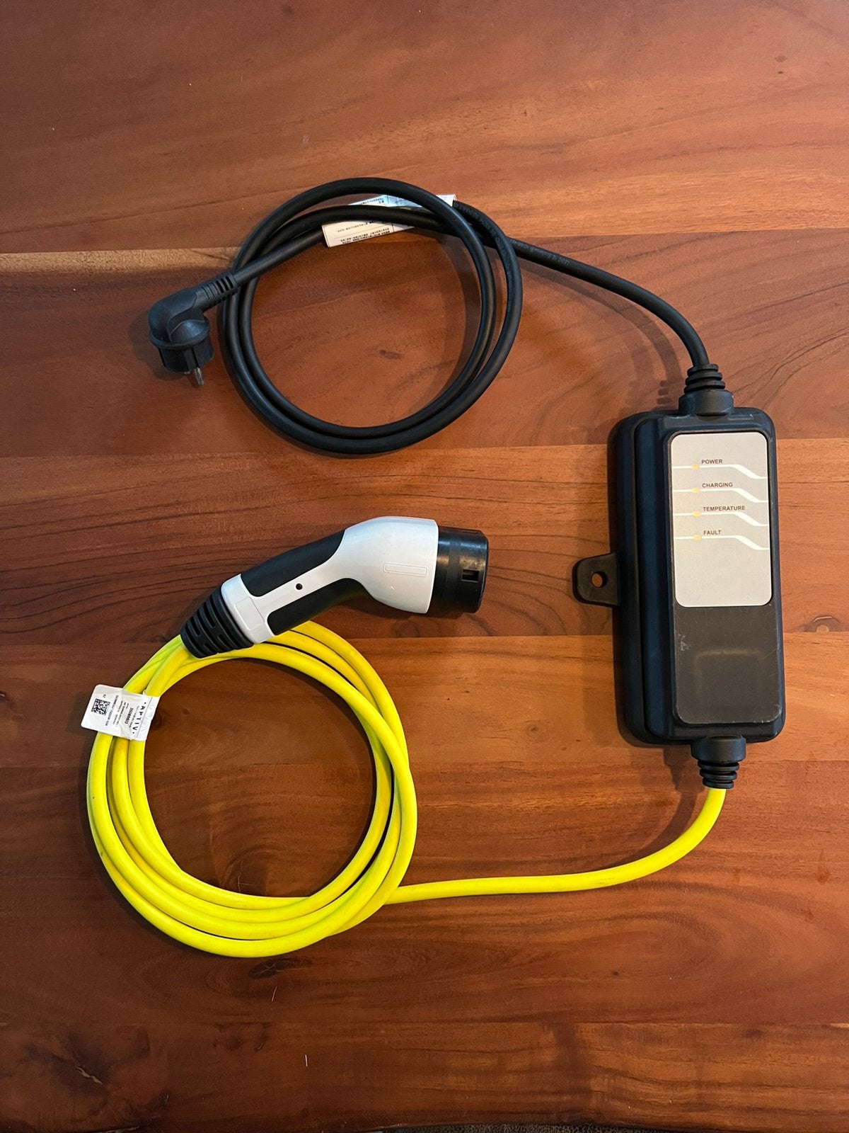 Laadkabel Type 2 naar stopcontact (5,2 meter), Ophalen, Zo goed als nieuw, Laadkabel