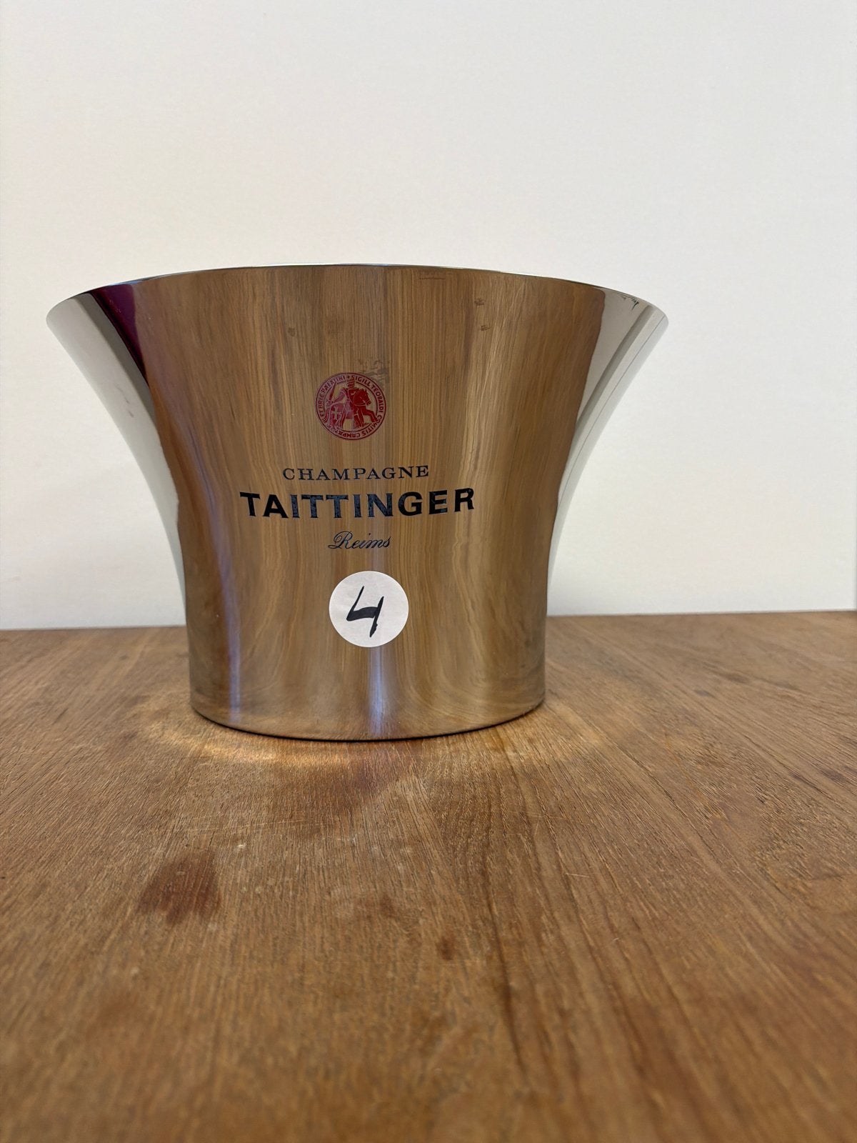 Champagne Taittinger koeler - Nr 4 - 36 cm, Ophalen of Verzenden, Gebruikt