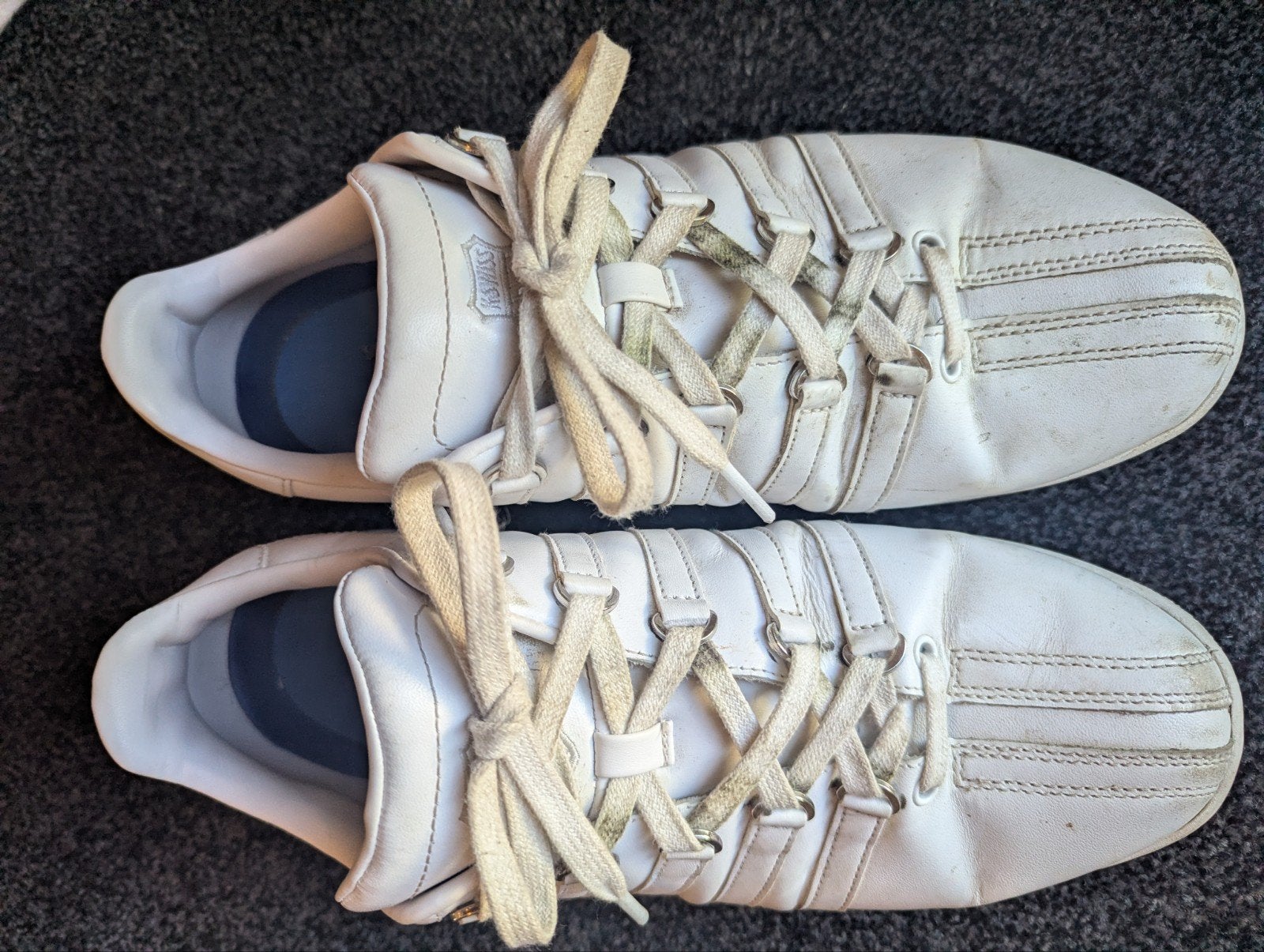 K-Swiss Classic Sneakers Maat 45 - Wit, Kleding | Heren, Schoenen, Wit, K-Swiss, Ophalen of Verzenden, Sneakers of Gympen