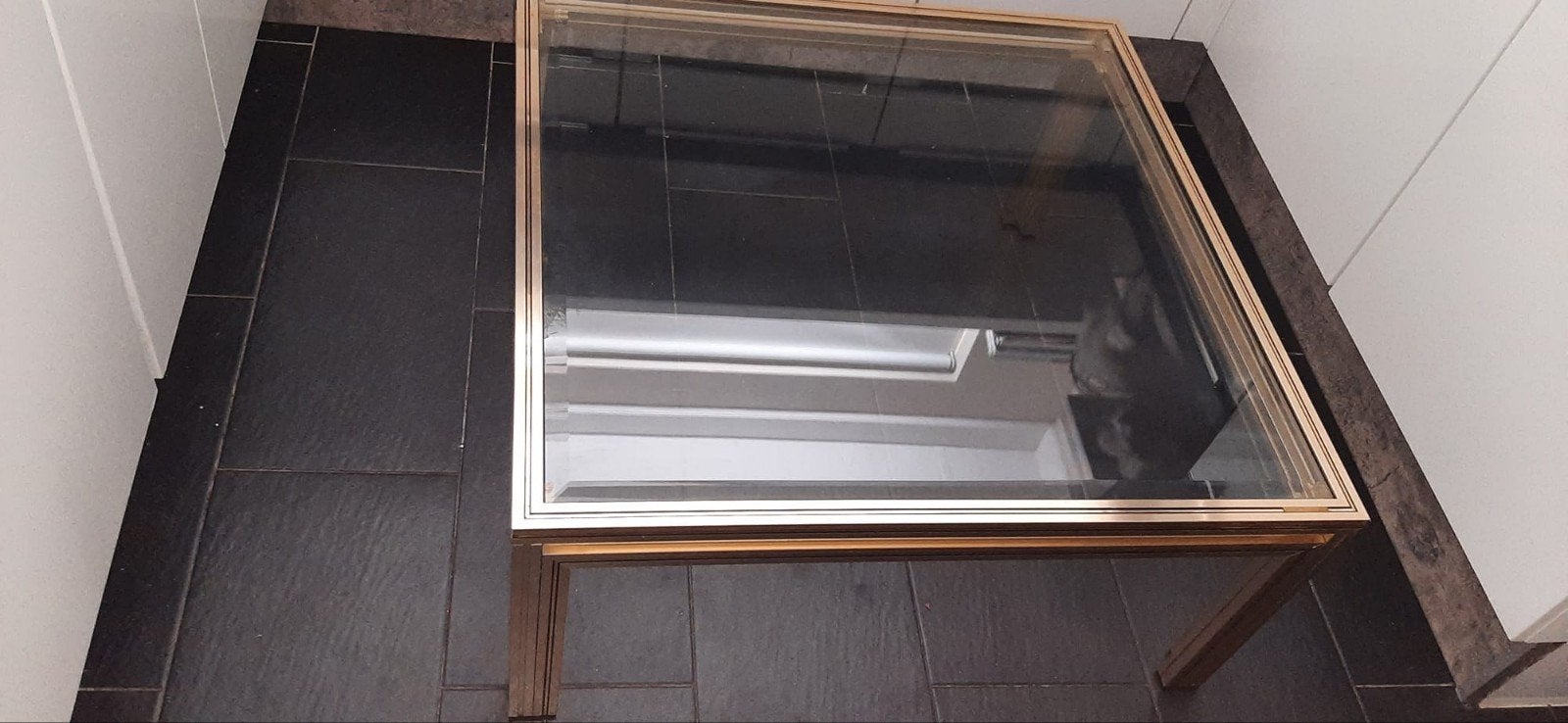 Prachtige Design salontafel 50.00  ophalen, 100 tot 150 cm, Zo goed als nieuw, Rechthoekig, 50 tot 100 cm