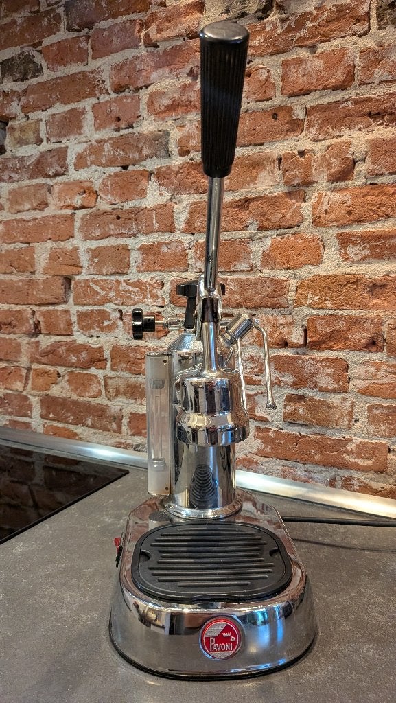 La Pavoni Europiccola (01-07) – Iconische Espressomachine, Ophalen, Gebruikt, Espresso apparaat, Gemalen koffie