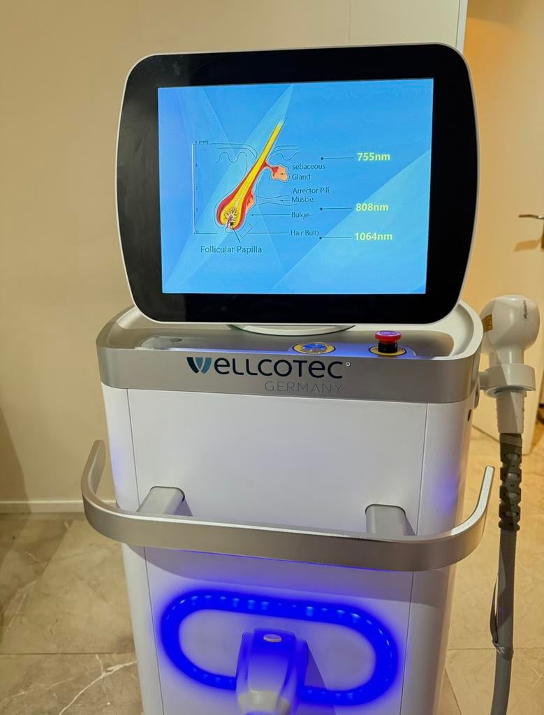 SHR 8900 diodenlaser ontharen, Ophalen, Zo goed als nieuw, Scheren en Epileren