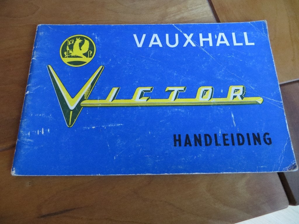 Instructieboek Vauxhall Victor vanaf 1957, Ophalen of Verzenden