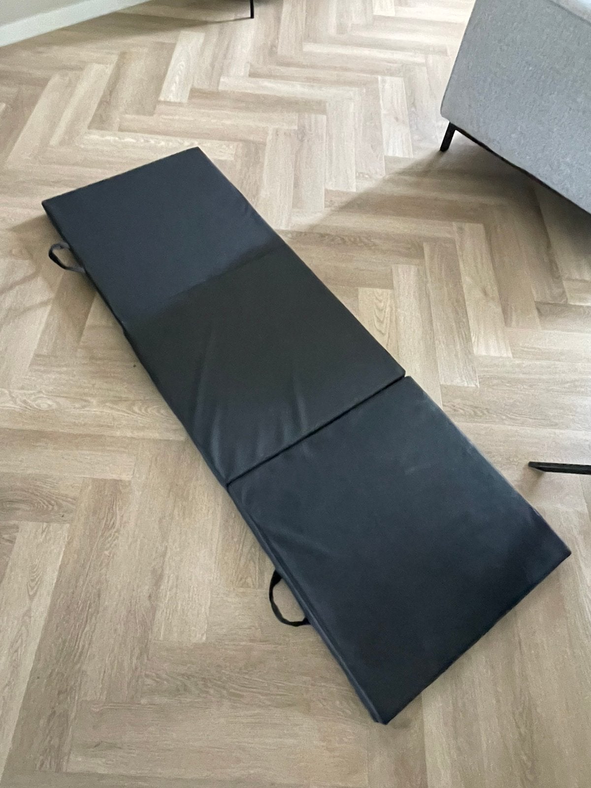 Turnmat 60 x 180 zwart (nieuwstaat), Sport en Fitness, Turnen, Maat 36 t/m 42, Ophalen of Verzenden, Zo goed als nieuw, Materiaal