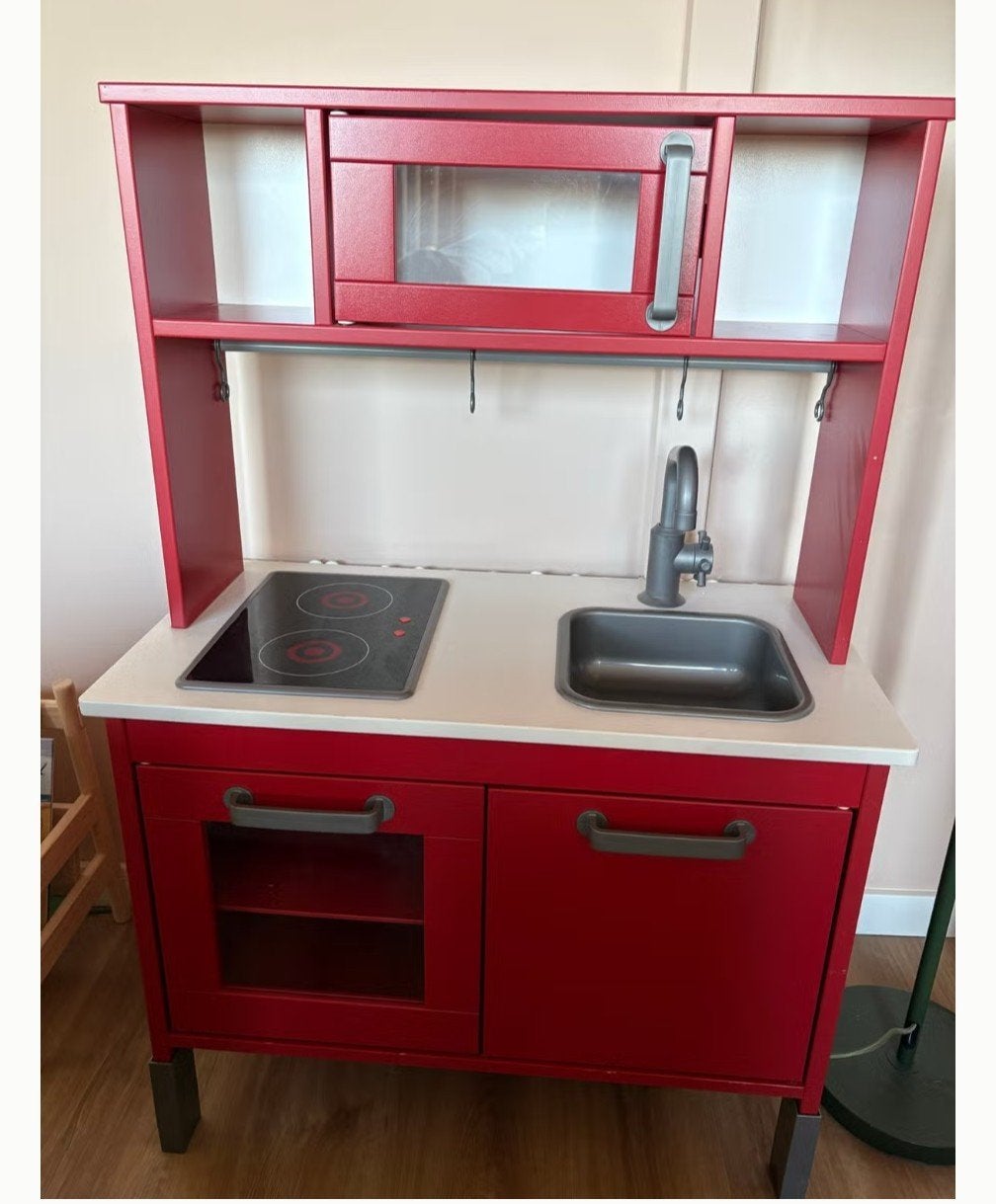 IKEA Duktig speelkeuken rood - zo goed als nieuw, Ophalen, Zo goed als nieuw, Knutselen