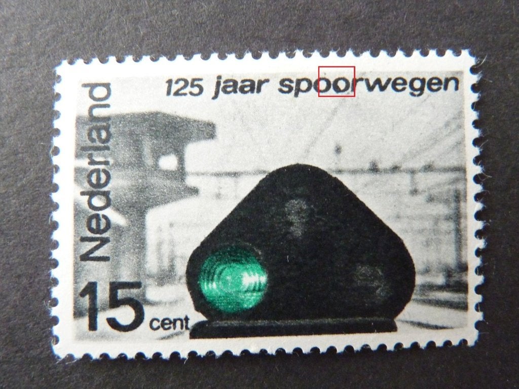 plaatfout 818 , 0ngebruikt., Verzenden, Na 1940, Postfris