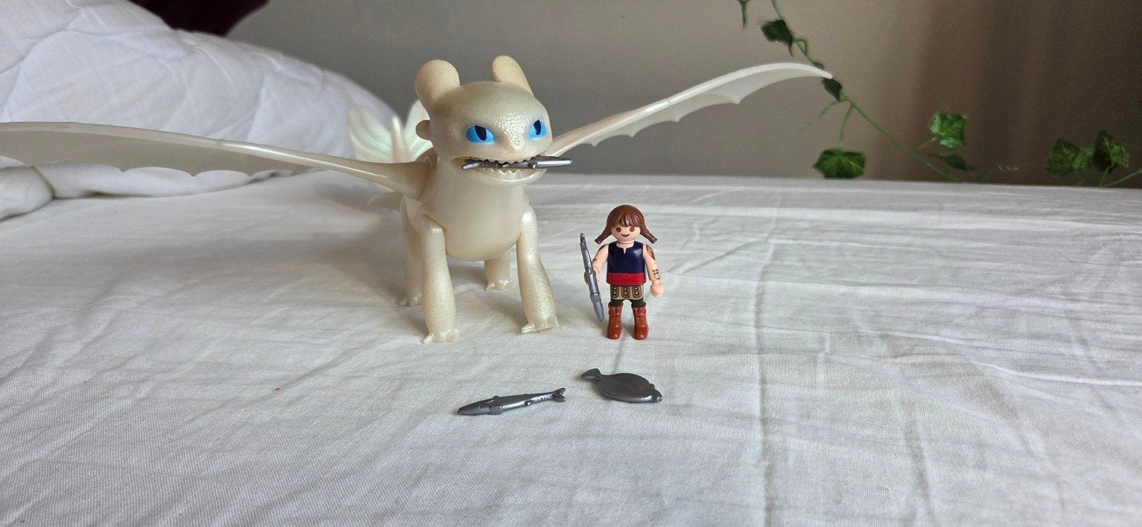 Playmobil Draak met Viking en accessoires, Ophalen of Verzenden, Gebruikt