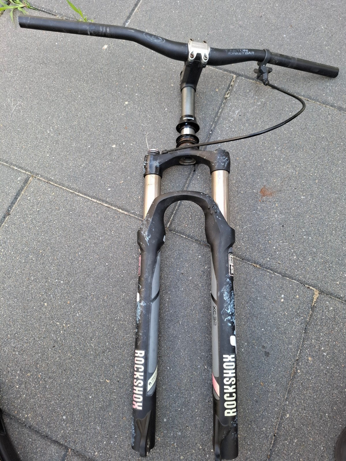 Gebruikte RockShox XC 32 Voorvork - 100mm Solo Air, Gebruikt, Ophalen of Verzenden, RockShox, Voorvork