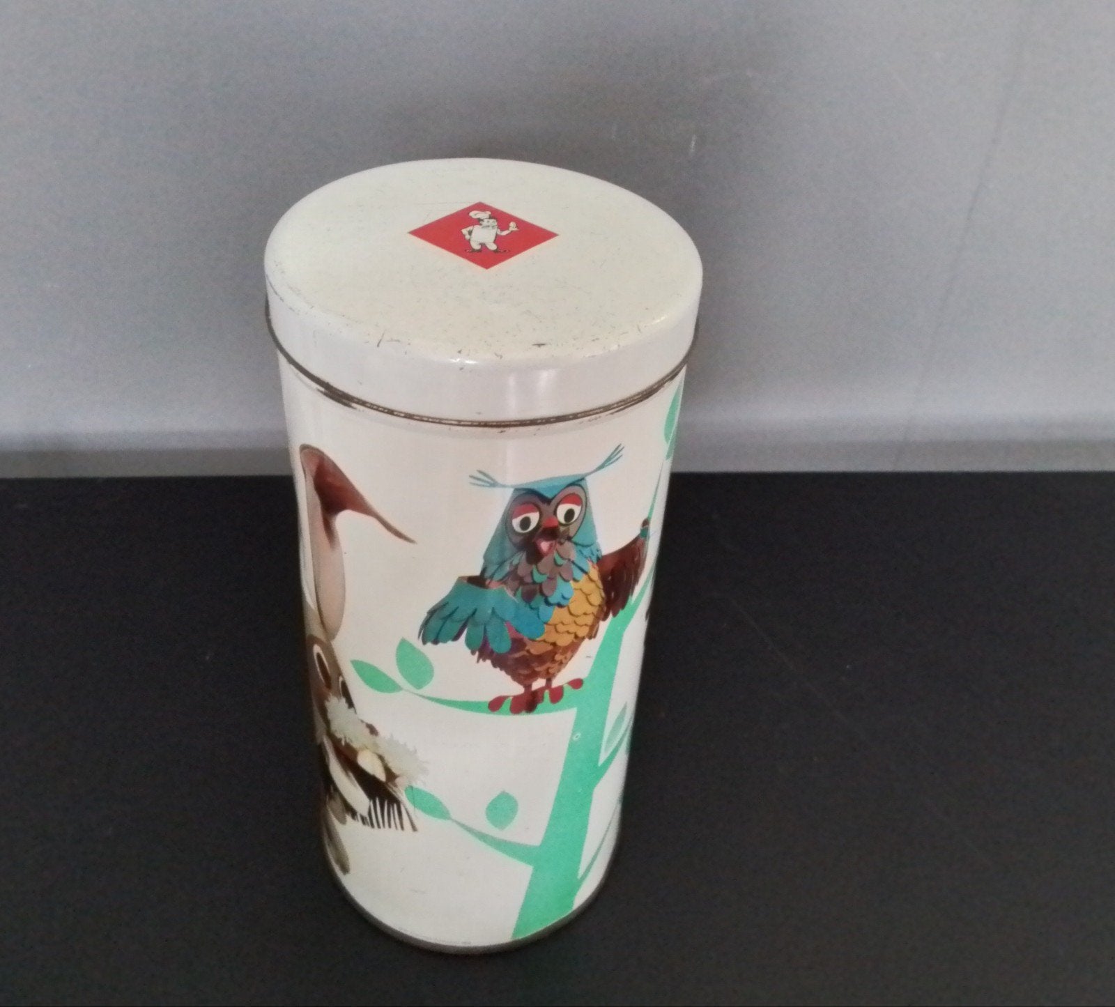 Vintage Bolletje Beschuitbus Fabeltjeskrant - Zeldzaam!, Ophalen of Verzenden