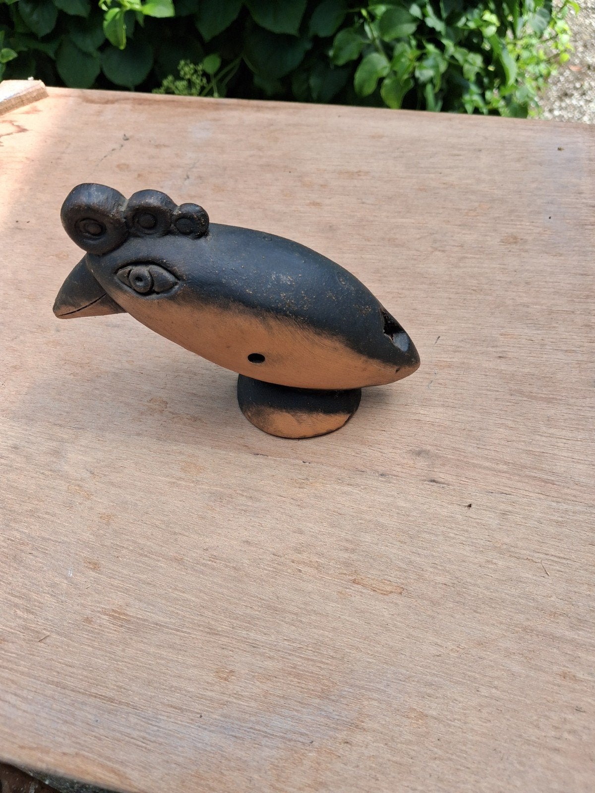 Vintage Terracotta Ocarina - Handgemaakt Muziekinstrument, Muziek en Instrumenten, Blaasinstrumenten | Overige, Ophalen of Verzenden