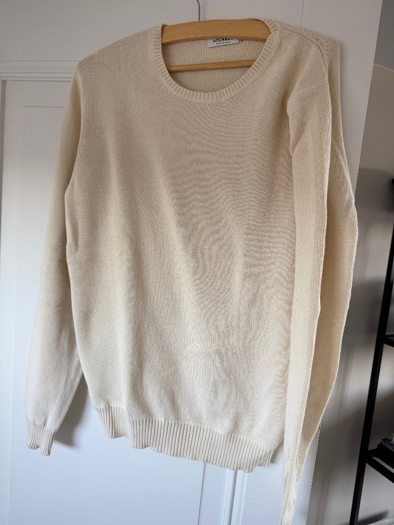 No Label crème trui maat M, Beige, Gedragen, No Label, Verzenden