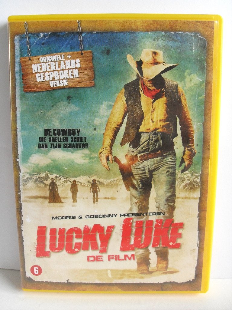 Lucky Luke De Film DVD, Alle leeftijden, Ophalen of Verzenden, Zo goed als nieuw