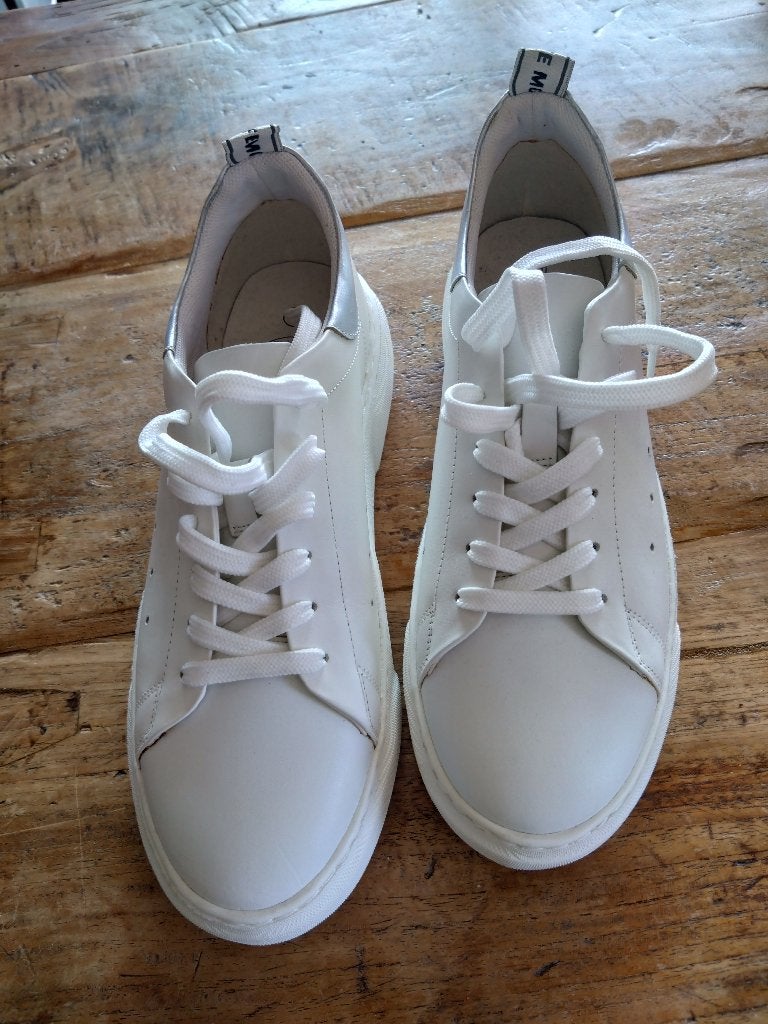 Witte sneakers maat 40 - nooit op gelopen, Wit, Cafe Moda, Nieuw, Ophalen of Verzenden