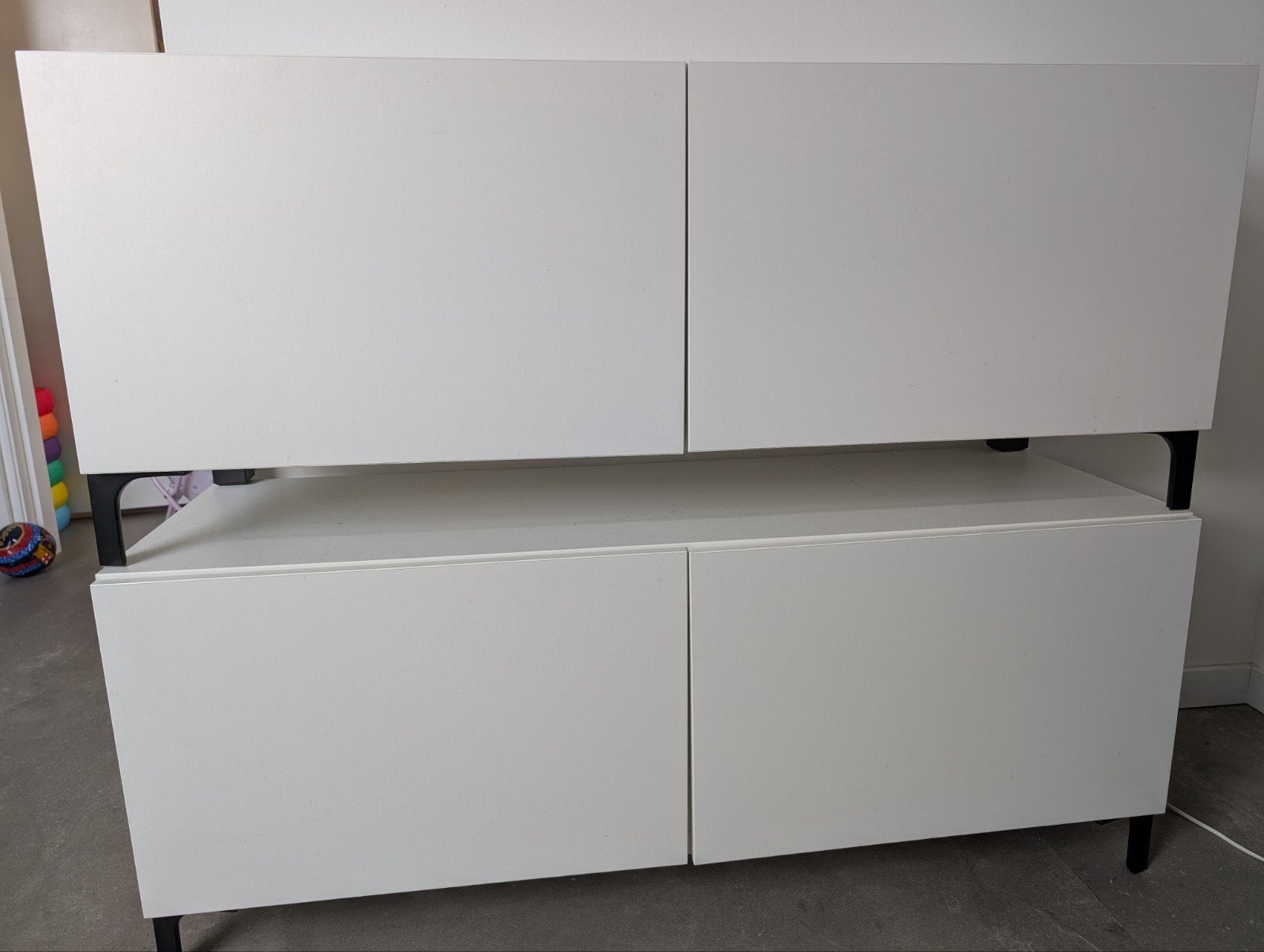 Ikea Besta TV meubel, Ophalen, Gebruikt, 200 cm of meer, Minder dan 100 cm