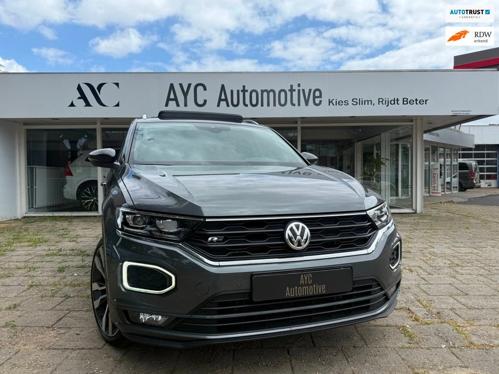 Volkswagen T-Roc 2.0 TSI 4Motion Sport R-Line BTW Auto, Automaat, Gebruikt, Automatische klimaatregeling, 190 pk