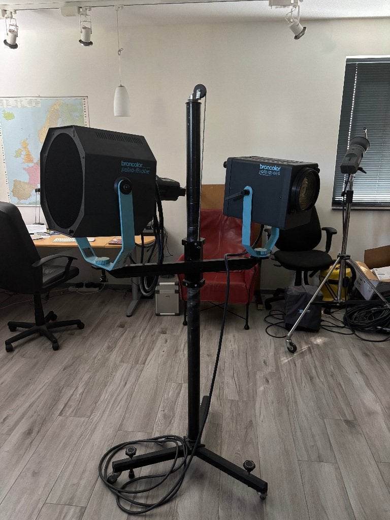 Broncolor Pulso spot en Broncolor Flooter, Ophalen, Gebruikt, Broncolor, Overige typen