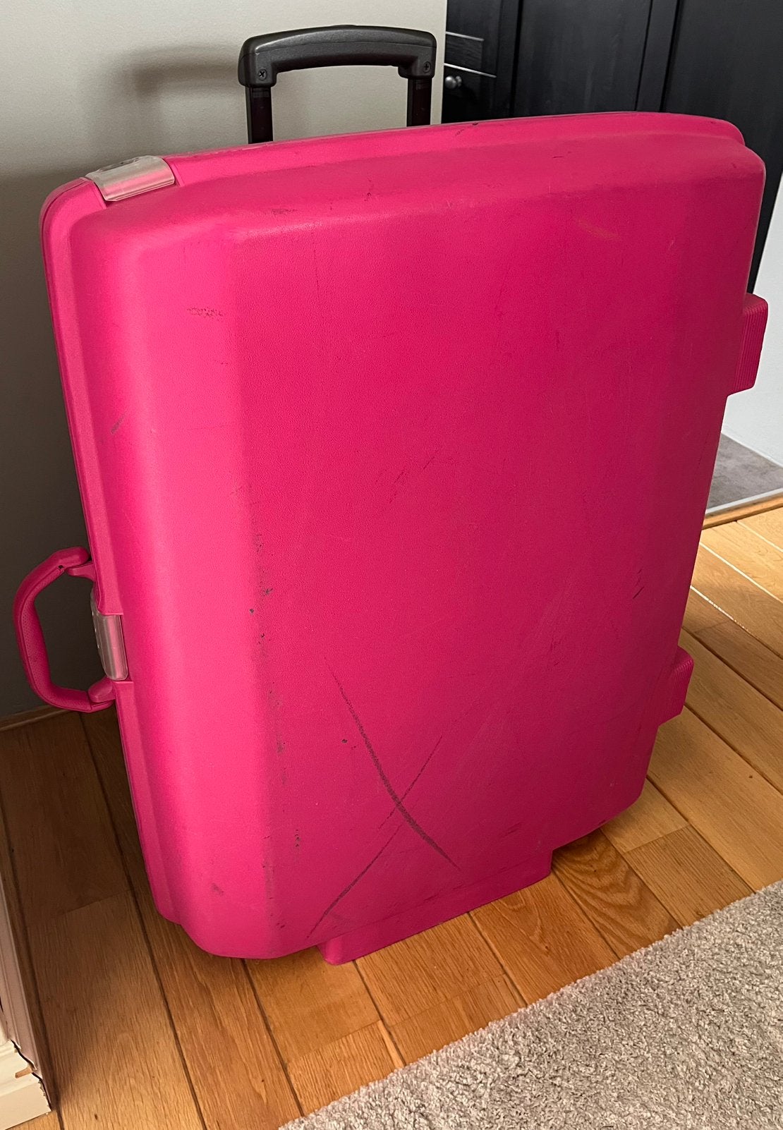 Samonite koffer, Gebruikt, Hard kunststof, 45 tot 55 cm, Wieltjes