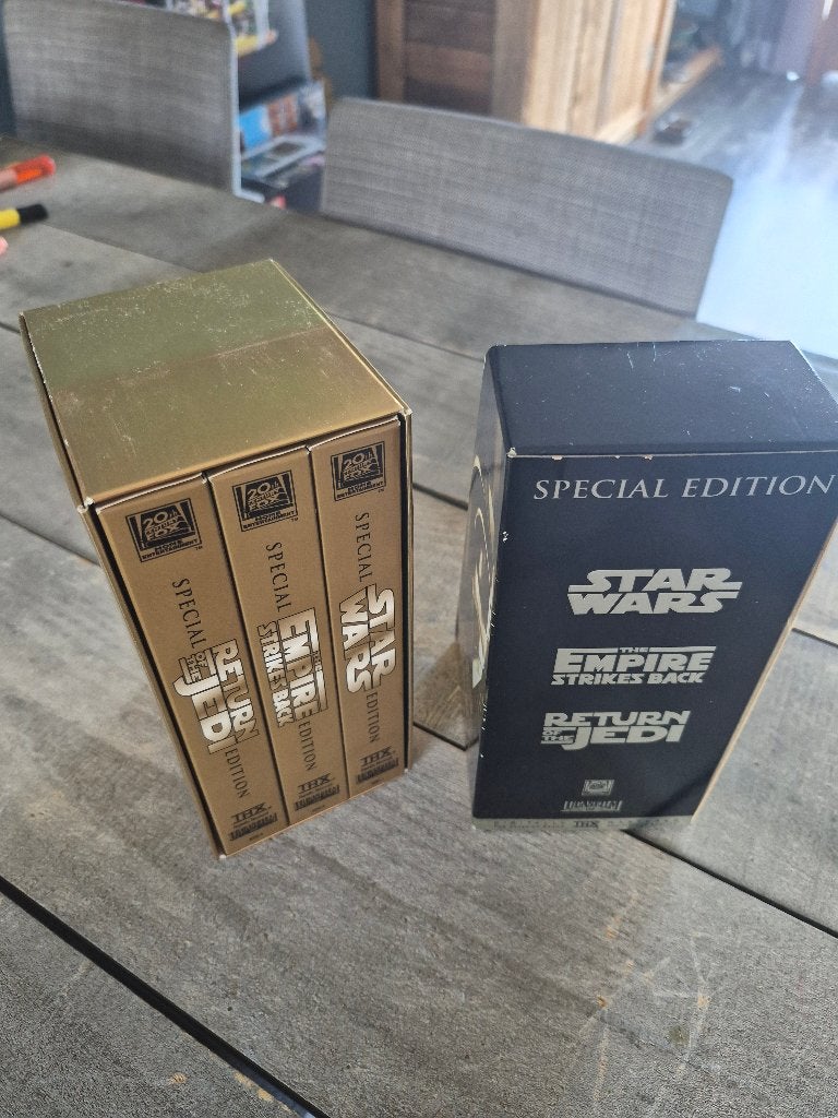 Star Wars Special Edition DVD Boxset (Goud en Zwart), Verzamelen, Ophalen of Verzenden, Gebruikt, Overige typen