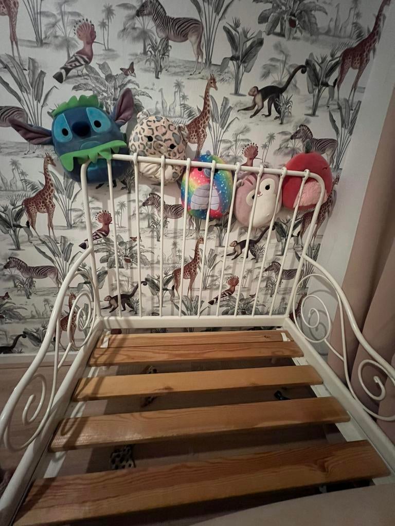 Meegroeibed, Ophalen, Gebruikt, 70 tot 85 cm, Lattenbodem