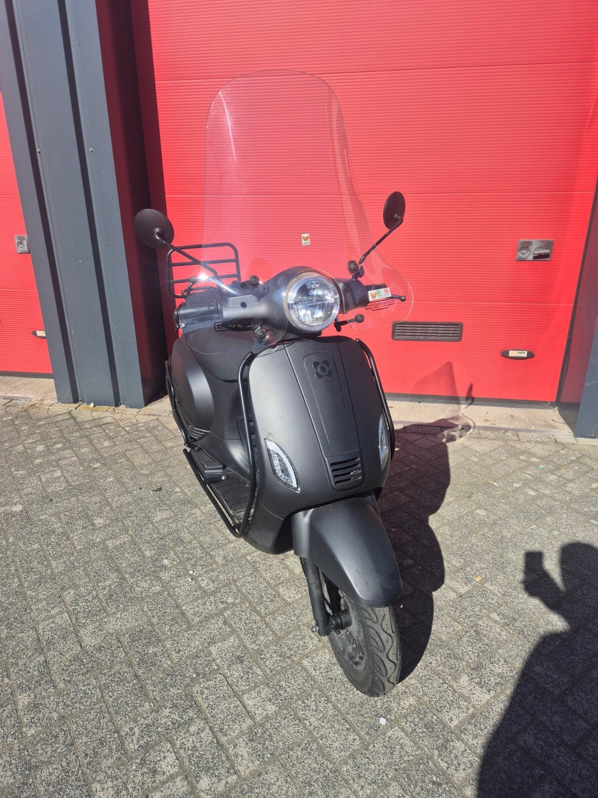nette btc riva brom bj2020 kms5315 full options + windscherm, Ophalen, BTC RIVA, 49 cc, Zo goed als nieuw