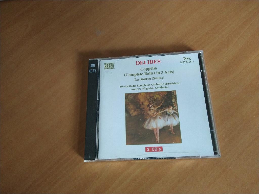 2-CD Leo Delibes. Coppélia (Complete Ballet In 3 Acts), Ophalen of Verzenden, Classicisme, Zo goed als nieuw, Kamermuziek
