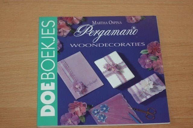 Pergamano woondecoraties - doe0601, Ophalen of Verzenden, Zo goed als nieuw, Overige onderwerpen, Geschikt voor kinderen