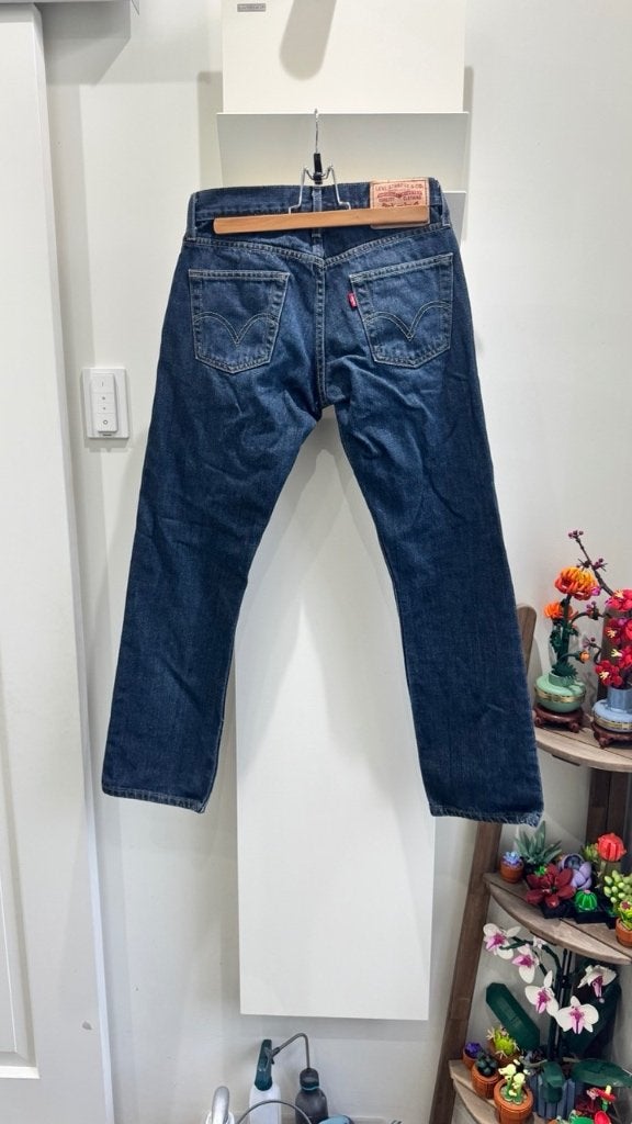 Levi's 514 spijkerbroek maat W29 L30, Blauw, Overige jeansmaten, Ophalen of Verzenden, Zo goed als nieuw