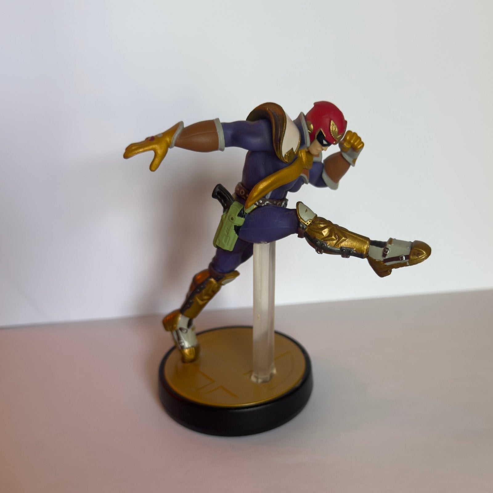 Captain Falcon Amiibo figuur Super Smash Bros, Ophalen of Verzenden, Zo goed als nieuw