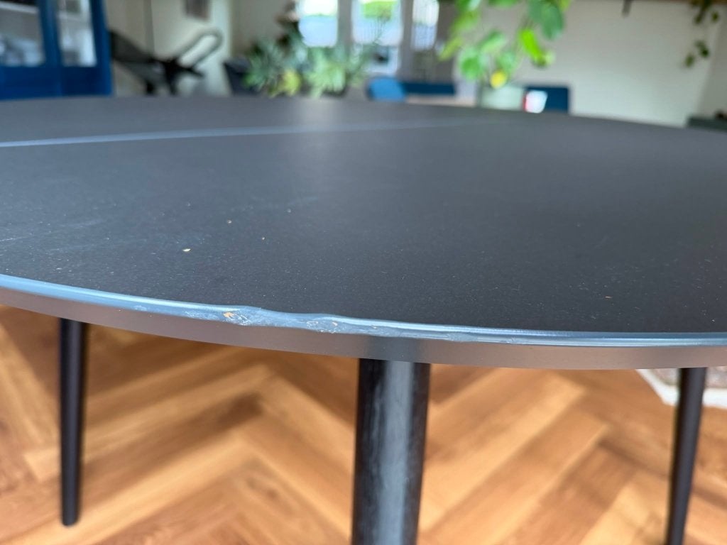 Eetkamer tafel, Huis en Inrichting, Tafels | Eettafels, Ophalen, Gebruikt, Rond, Modern
