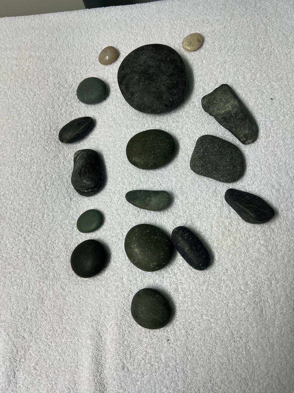Massage stenen, Ophalen, Gebruikt, Hotstone