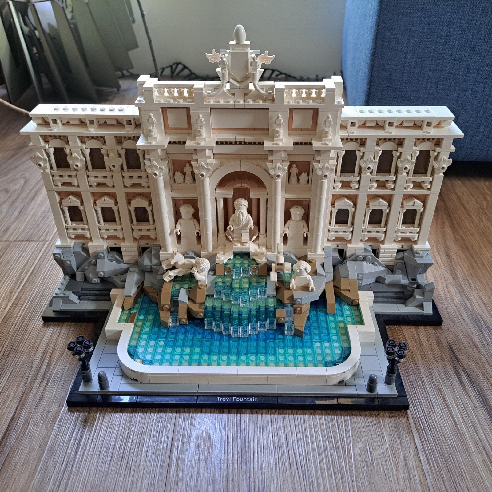 LEGO Trevi fountain 21062 - Lego Architecture set, Lego, Architecture, Ophalen of Verzenden, Zo goed als nieuw