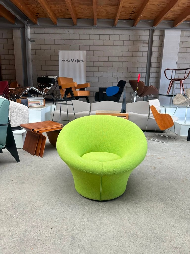 Artifort Mushroom Fauteuil, Pierre Paulin, Huis en Inrichting, Ophalen, Gebruikt, Vintage, 75 tot 100 cm