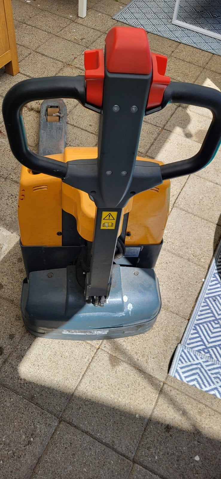 elektrische pallet wagen, Ophalen
