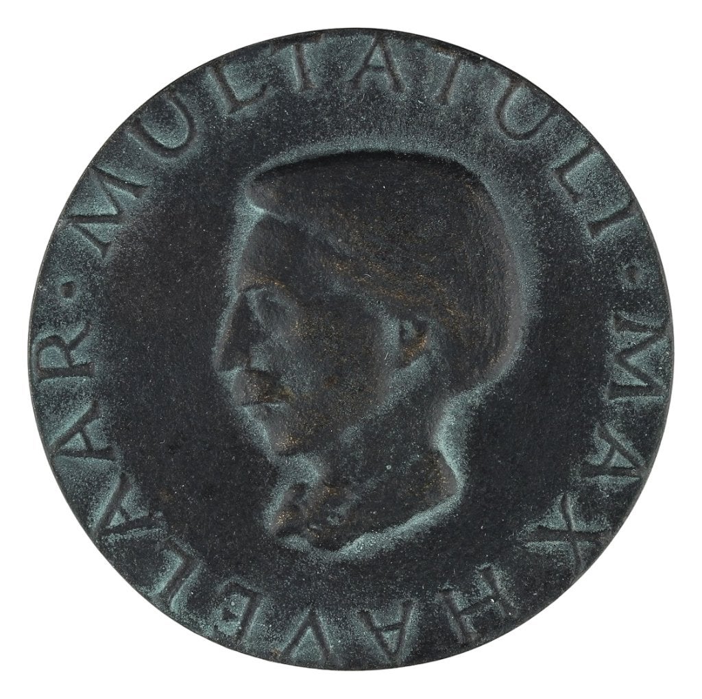 Penningen VPK 1960 Auke Hettema : Multatuli Max Havelaar, Verzenden, Brons, Nederland