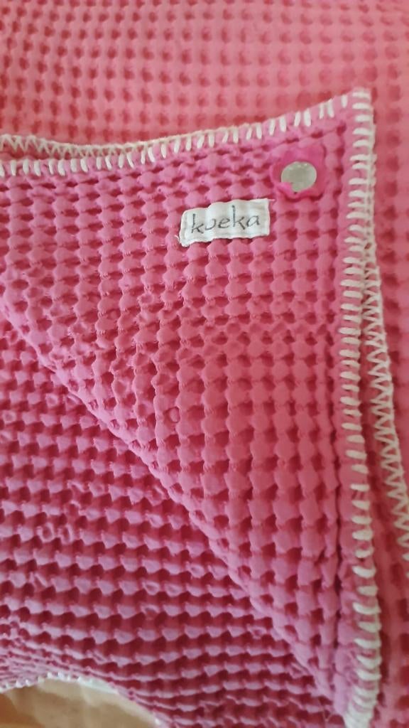 Koeka deken 1.00 bij 1.50, Kinderen en Baby's, Dekens, Slaapzakjes en Inbakerproducten, Ophalen of Verzenden, Zo goed als nieuw