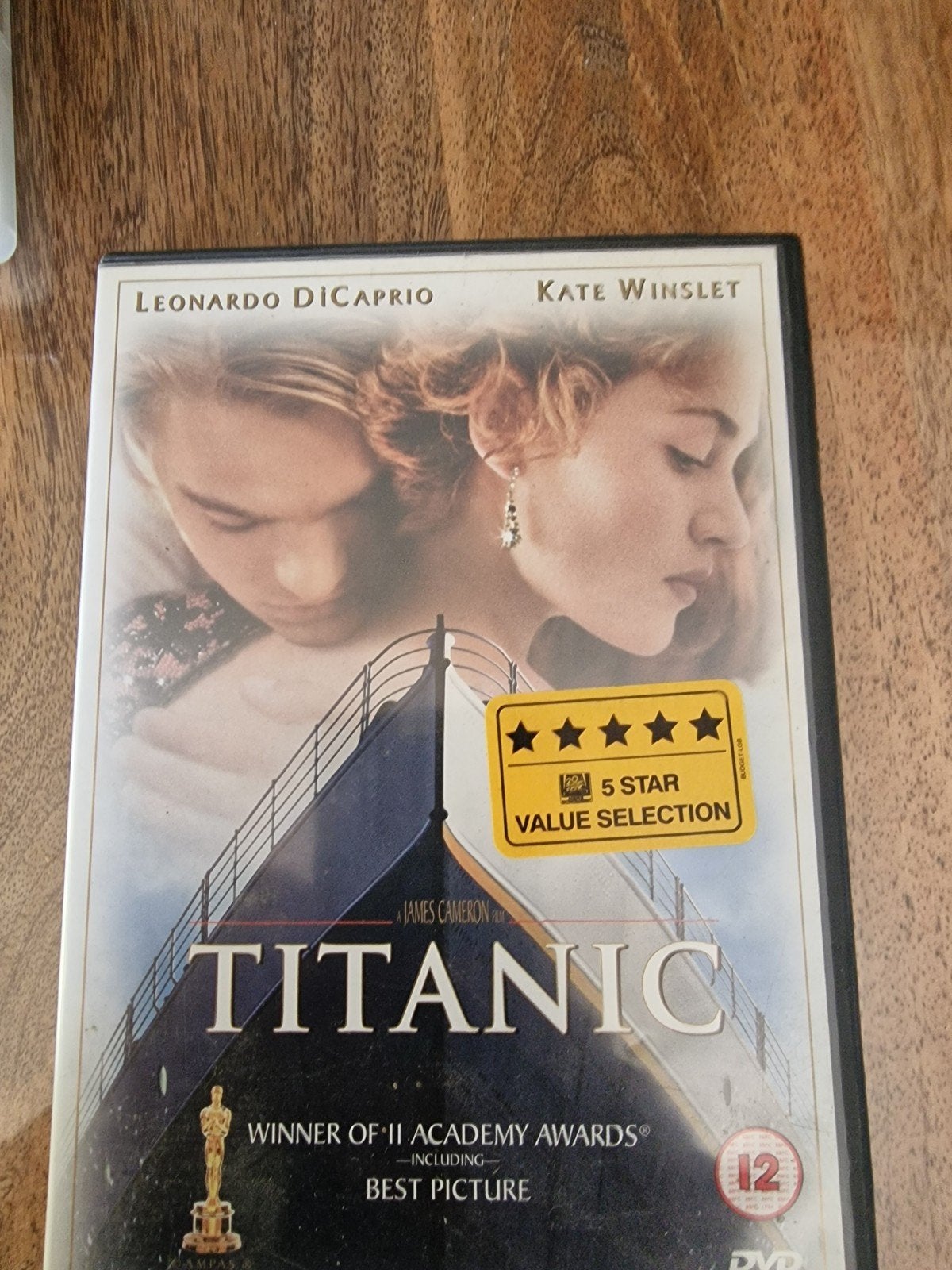 Titanic DVD - Klassiek Romantisch Drama, Nederlands, Vanaf 12 jaar, Inclusief doosje, Gebruikt