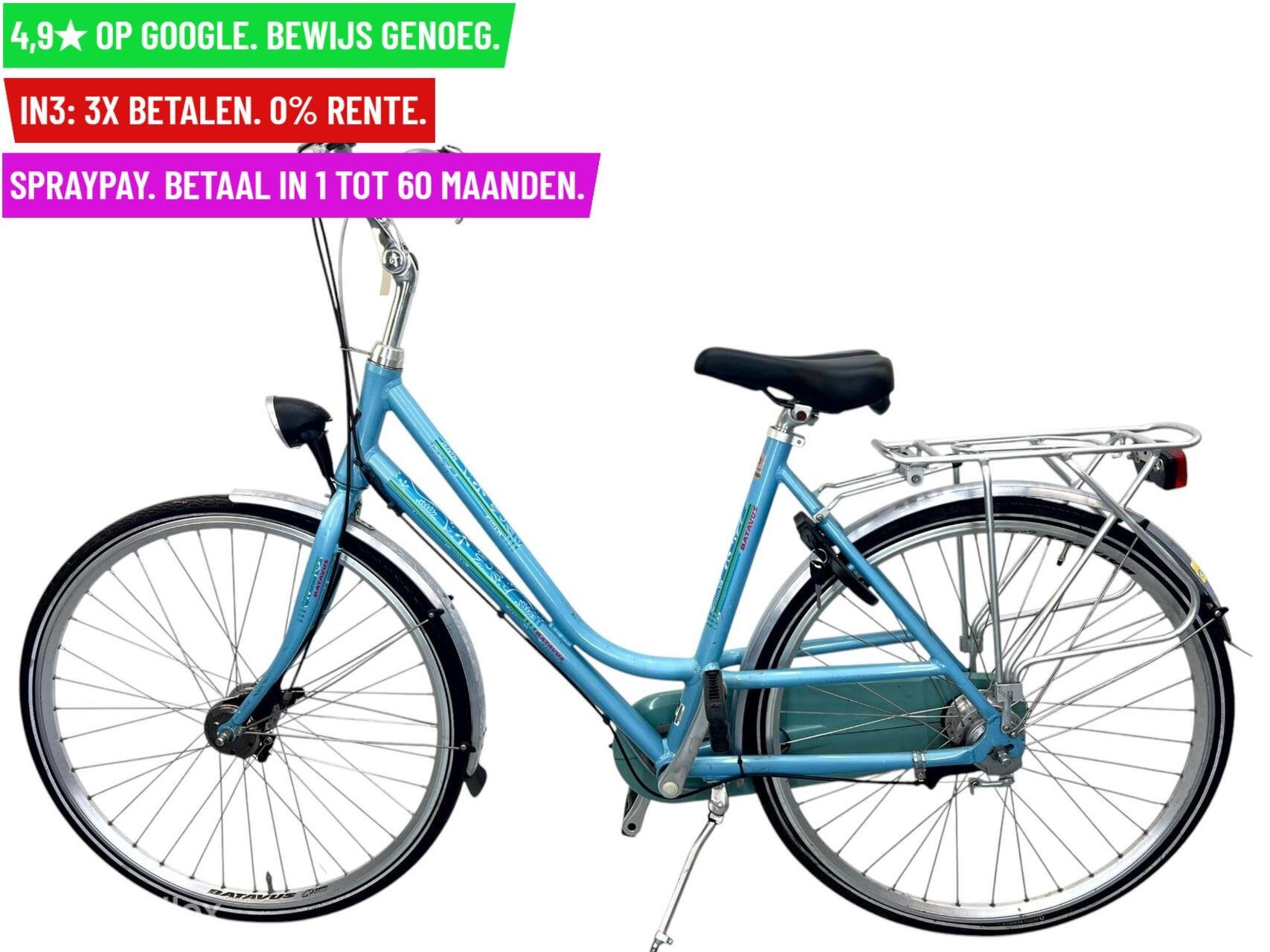Damesfiets Batavus Flash 28"/54cm/7ver - Garantie/Levering, 9713 Bv Groningen, Batavus, 56 cm of meer, Facebikenl@gmail.com