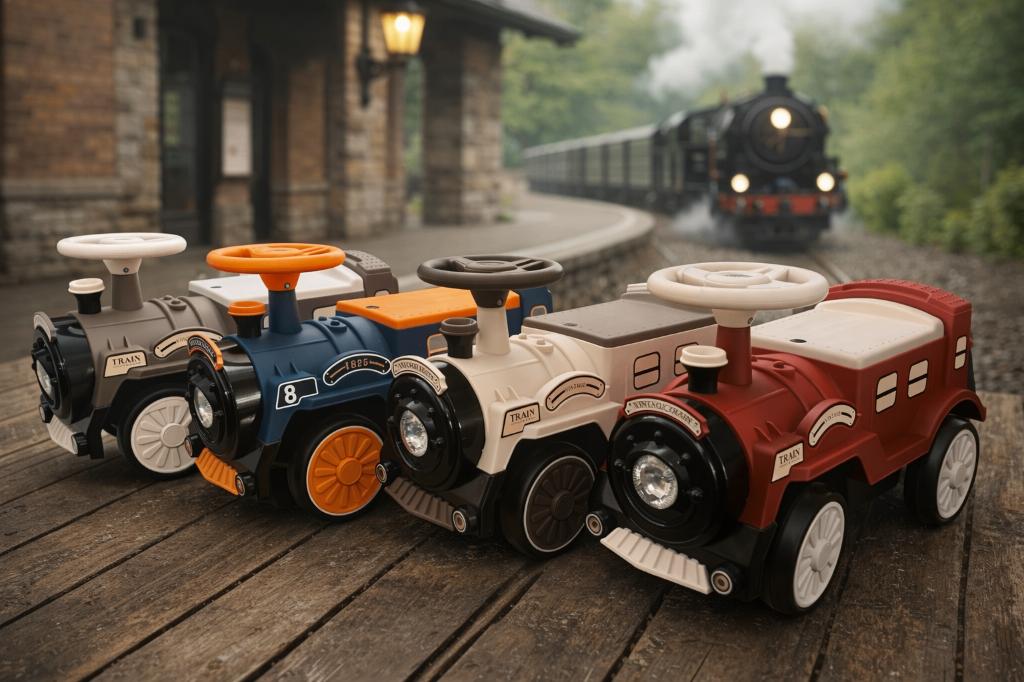 Looptrein Loopauto nieuw in doos, Loopvoertuig, Onbekend, Nieuw, Ophalen of Verzenden