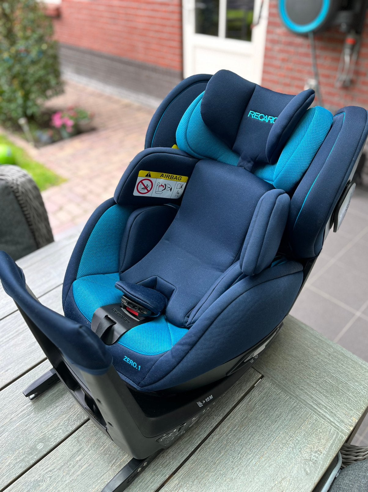 Recaro Zero.1 autostoeltje kinderzitje voor kinderen tot 4j, Autogordel, 9 t/m 18 kg, Zo goed als nieuw, Ophalen