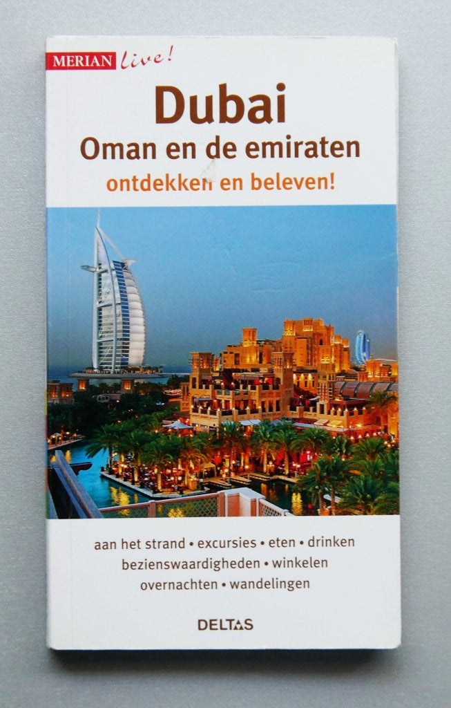 Dubai, Oman en de emiraten ontdekken en beleven!,, Boeken, Reisgidsen, Overige merken, Europa, Ophalen of Verzenden, Zo goed als nieuw