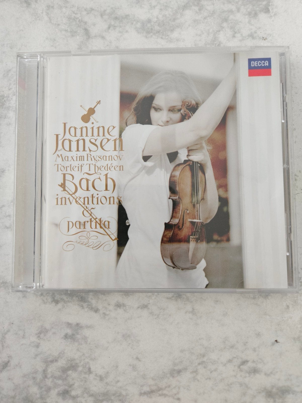 Janine Jansen – Bach: Inventions & Partita (Decca), Ophalen of Verzenden, Barok, Gebruikt, Overige typen