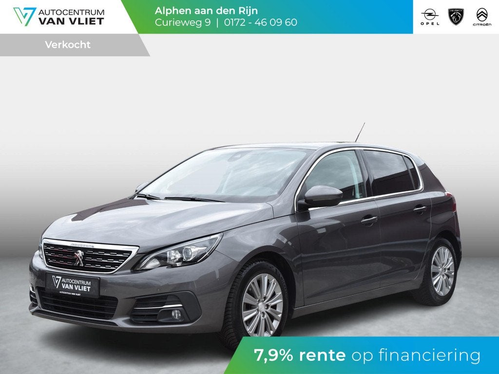 Peugeot 308 1.2 PureTech Blue Lease Premium | 130 PK | AUTOM, Auto's, Peugeot, Bedrijf, Te koop, ABS, Achteruitrijcamera, Airbags