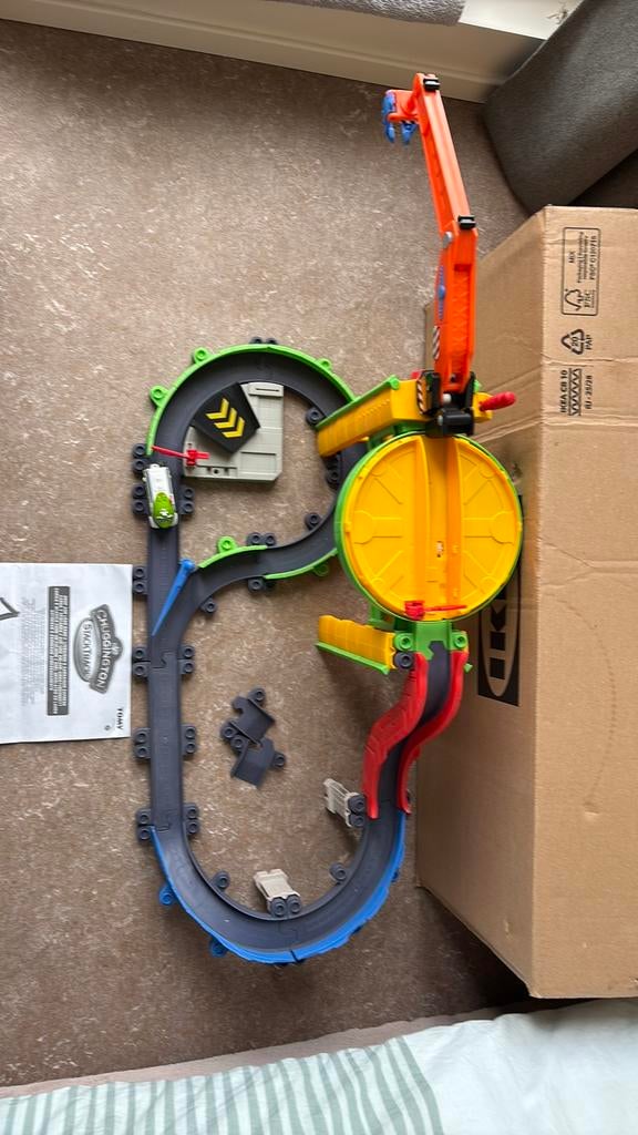 Chuggington treinbaan, Ophalen, Gebruikt, Jongen