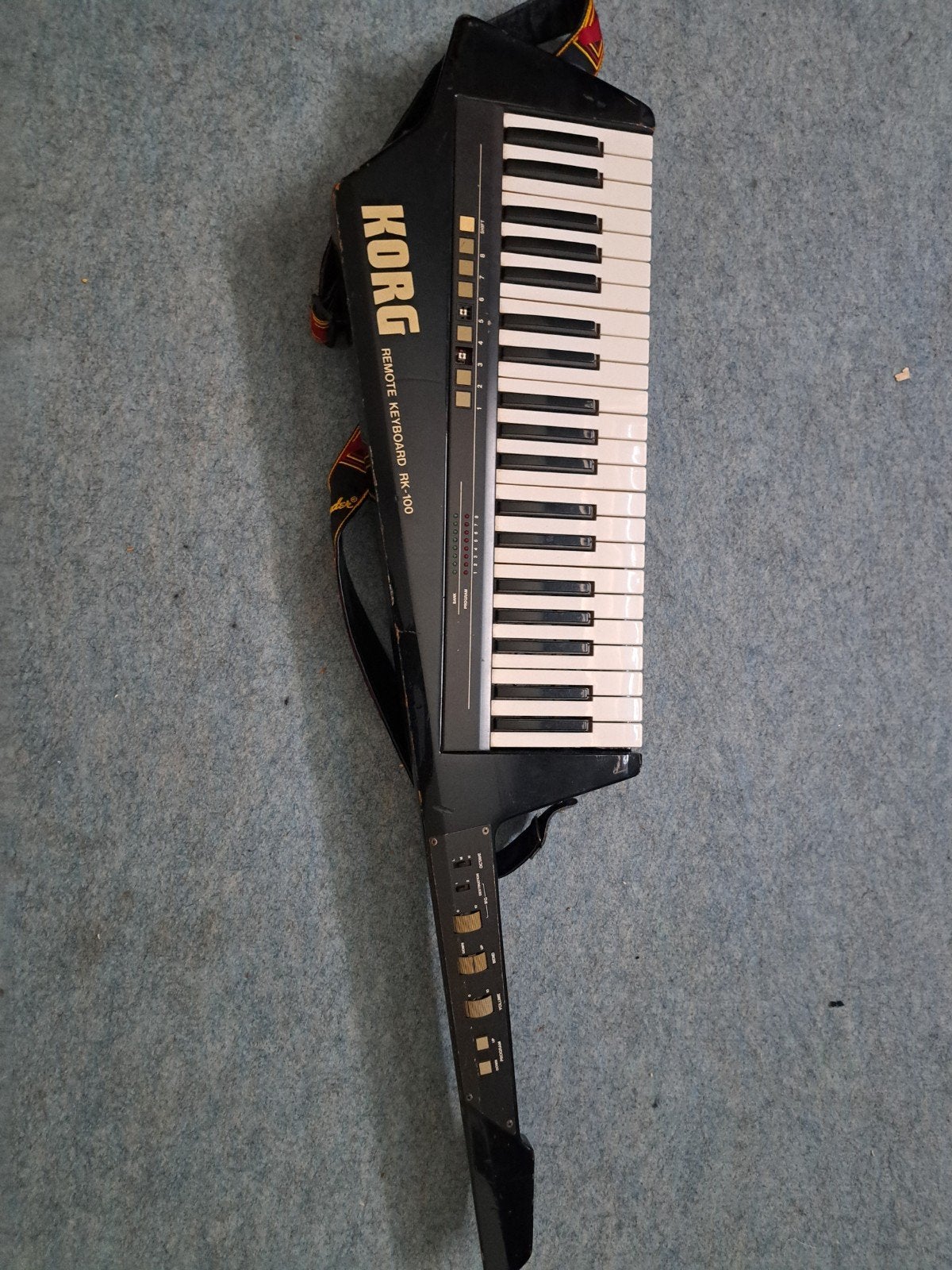 Korg RK-100 Remote Keyboard Keytar - Zeldzaam model!, 49 toetsen, Gebruikt, Korg, Midi-aansluiting