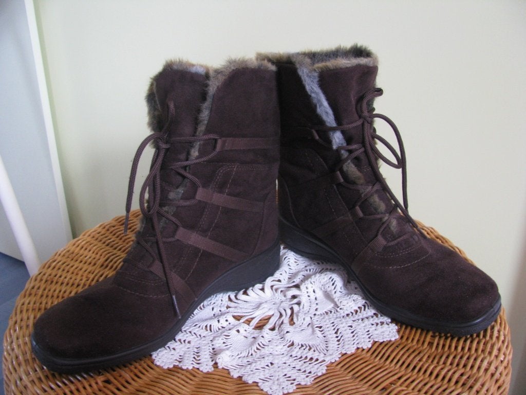 Ara * half hoge laars # boot * gore tex voering * 6.5 = 40 H, Hoge laarzen, Bruin, Ophalen of Verzenden, Zo goed als nieuw