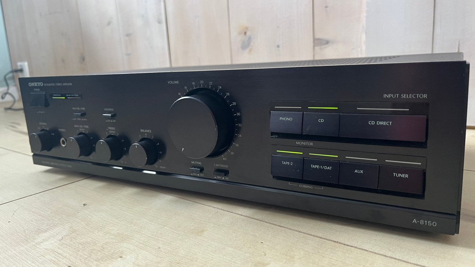 Onkyo A-8150 Geïntegreerde Stereo Versterker, Audio, Tv en Foto, Versterkers en Receivers, Gebruikt, Ophalen of Verzenden, 60 tot 120 watt